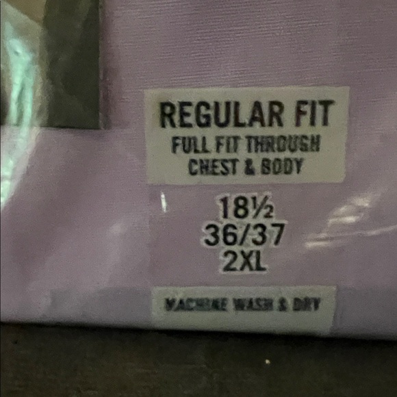 Van Heusen Purple Dress Shirt. Blk Fri deal $20 - Picture 4 of 9